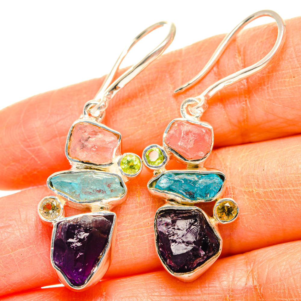 Amethyst Earrings handcrafted by Ana Silver Co - EARR427078