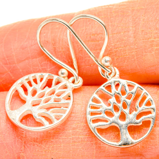 Tree Of Life Earrings handcrafted by Ana Silver Co - EARR427092