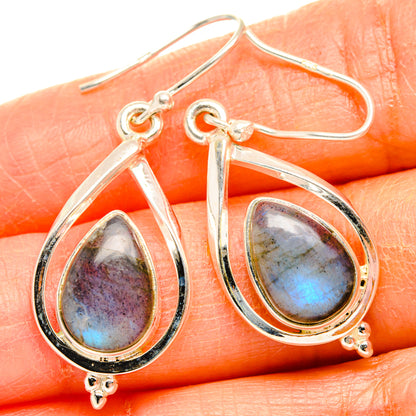 Labradorite Earrings handcrafted by Ana Silver Co - EARR427114