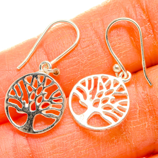 Tree Of Life Earrings handcrafted by Ana Silver Co - EARR427142