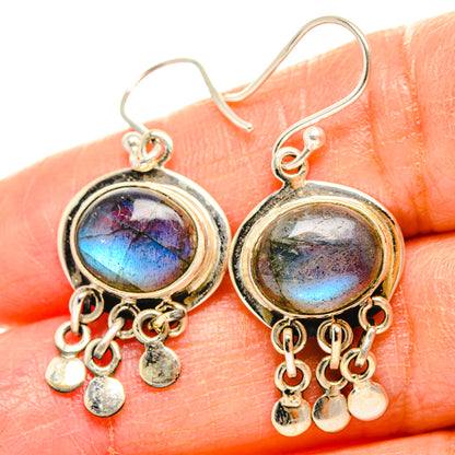Labradorite Earrings handcrafted by Ana Silver Co - EARR427149