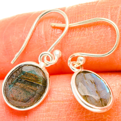 Labradorite Earrings handcrafted by Ana Silver Co - EARR427188