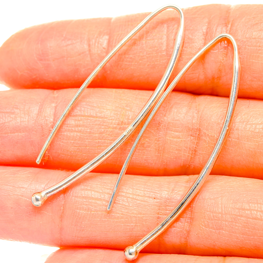 Threaded Earrings handcrafted by Ana Silver Co - EARR427190