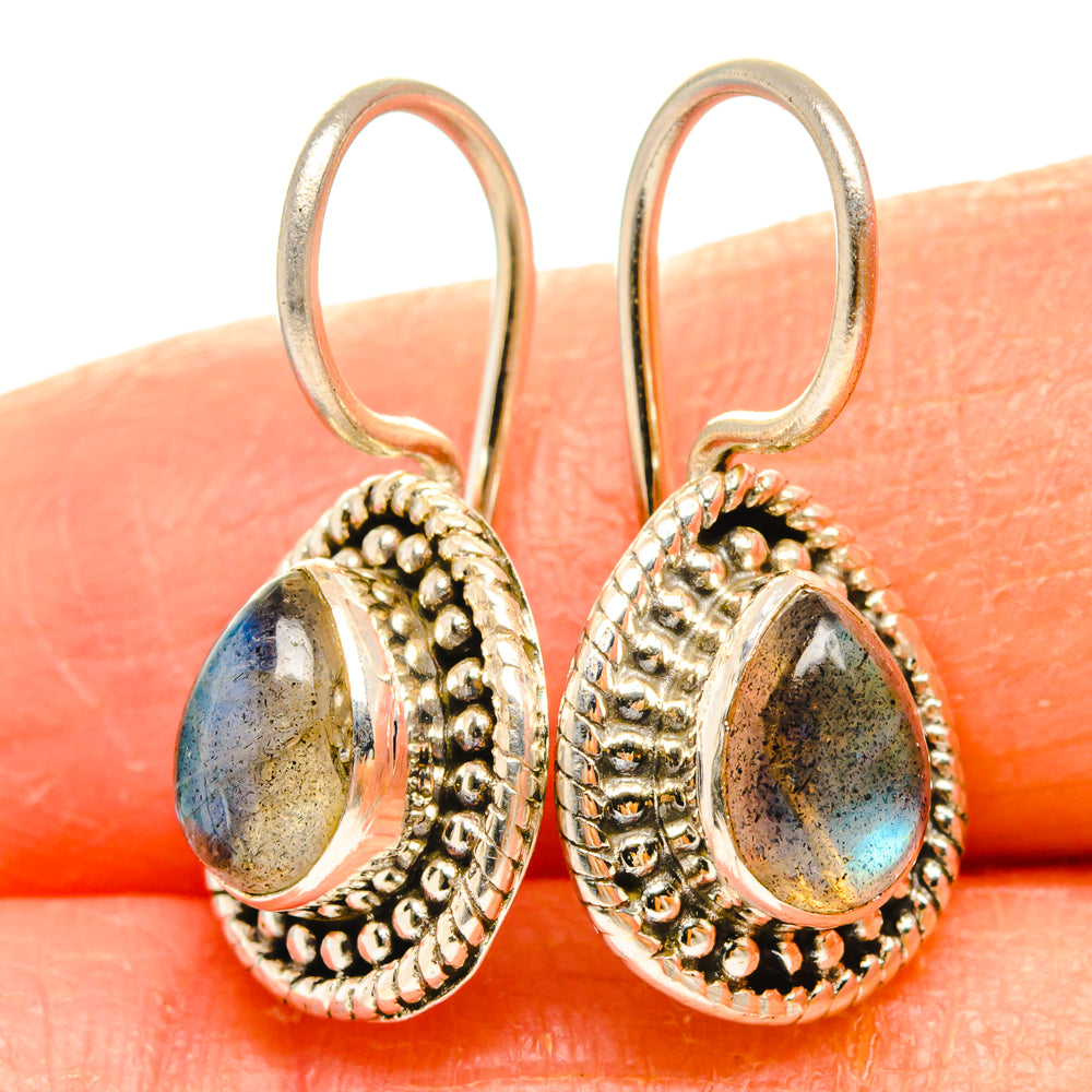 Labradorite Earrings handcrafted by Ana Silver Co - EARR427212