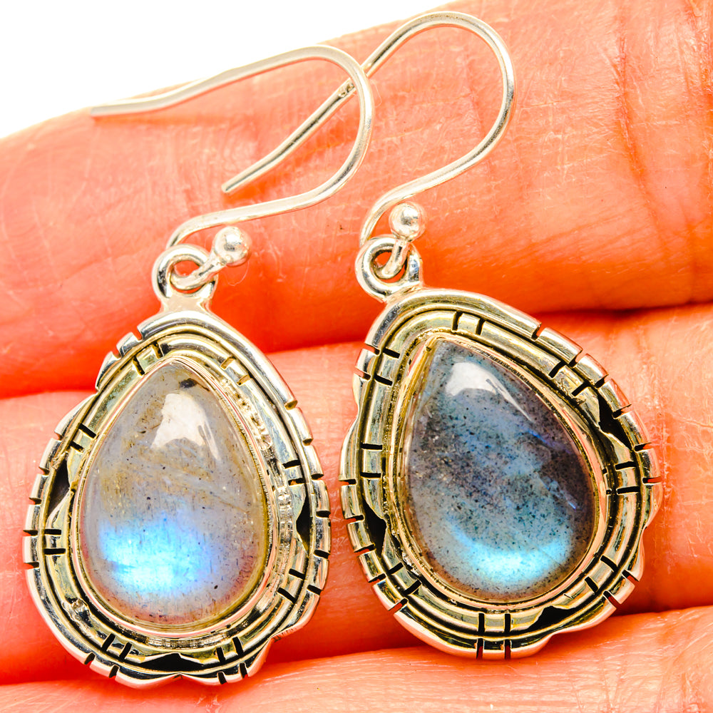 Labradorite Earrings handcrafted by Ana Silver Co - EARR427221
