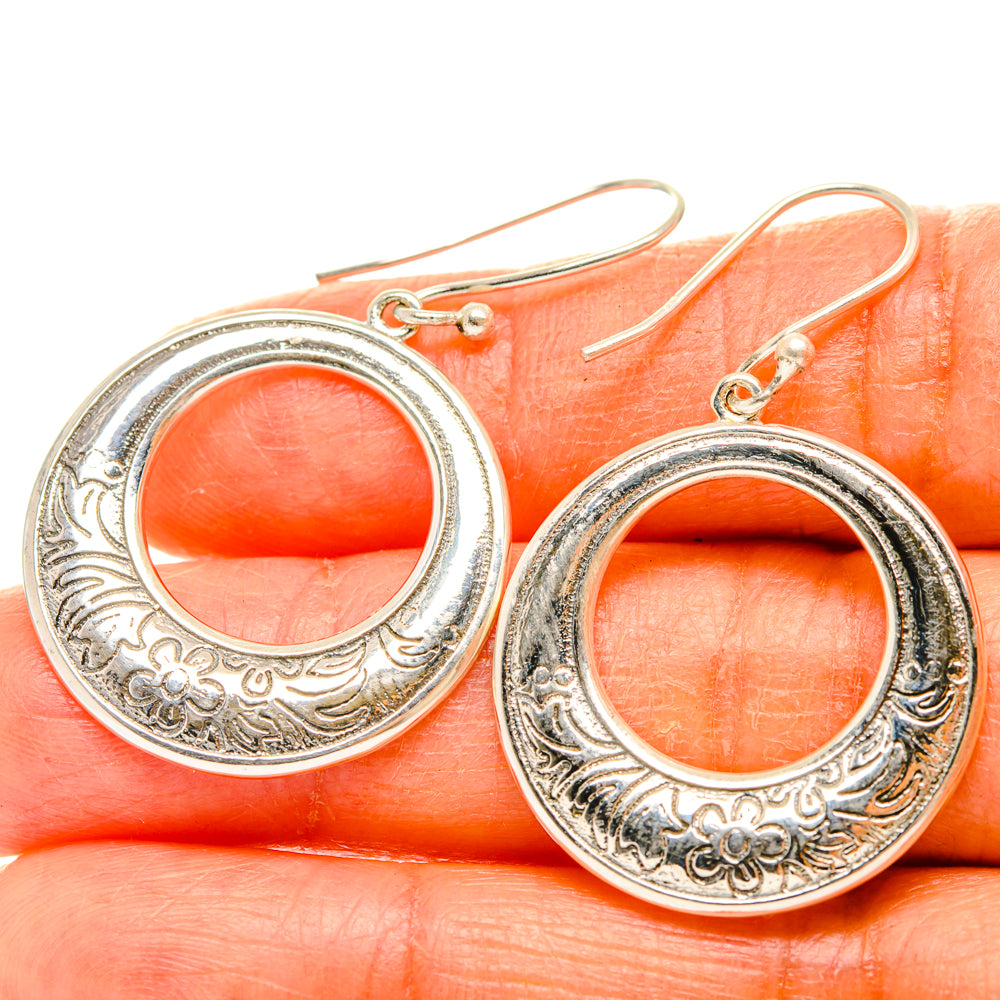 Engraved Earrings handcrafted by Ana Silver Co - EARR427230