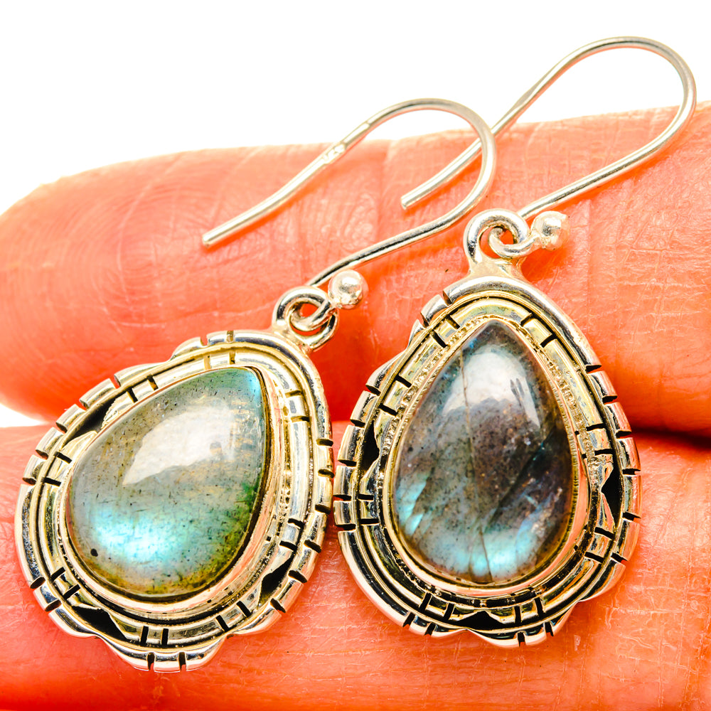 Labradorite Earrings handcrafted by Ana Silver Co - EARR427234
