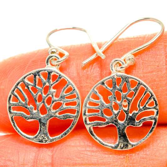 Tree Of Life Earrings handcrafted by Ana Silver Co - EARR427237