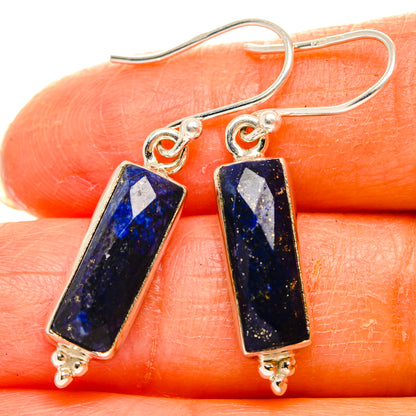 Lapis Lazuli Earrings handcrafted by Ana Silver Co - EARR427239