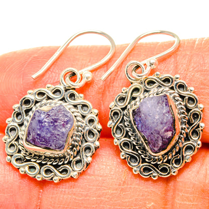 Tanzanite Earrings handcrafted by Ana Silver Co - EARR427254