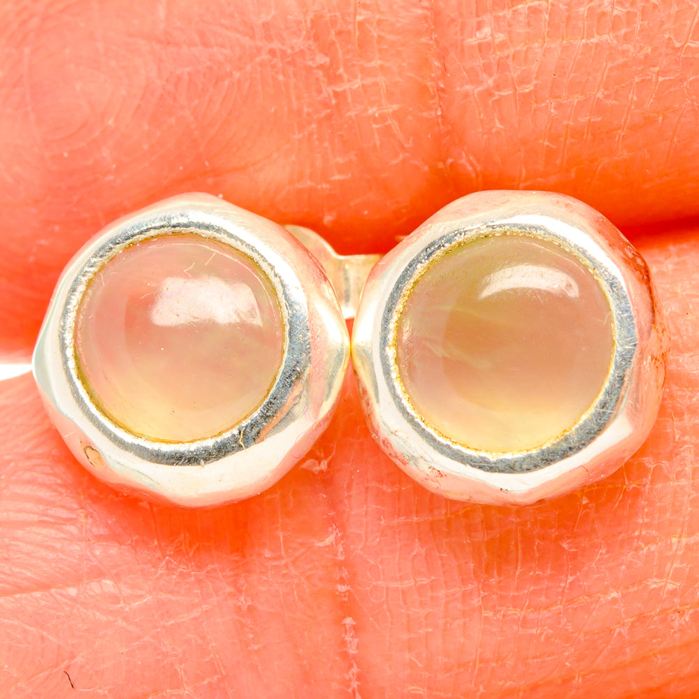 Prehnite Earrings handcrafted by Ana Silver Co - EARR427255