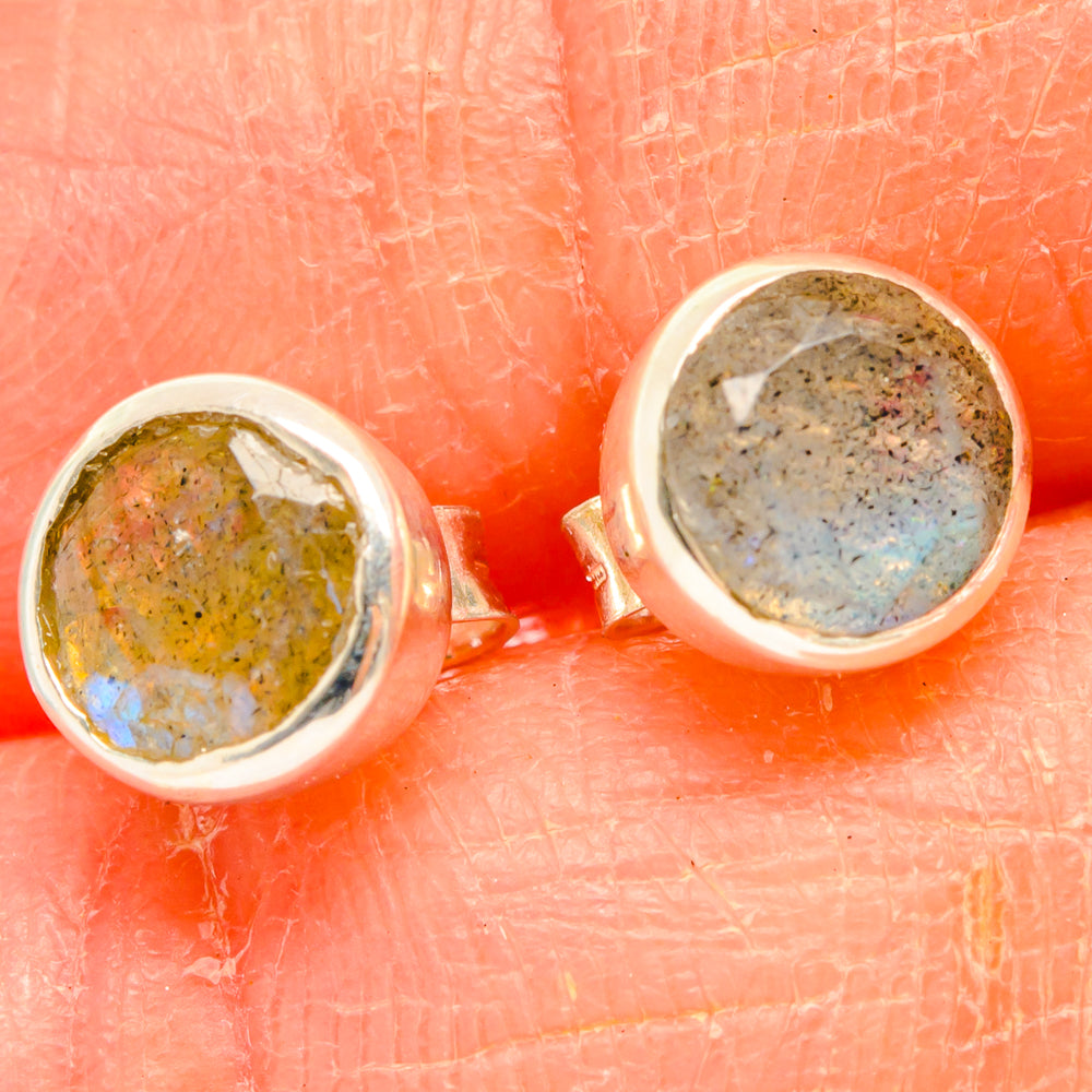Labradorite Earrings handcrafted by Ana Silver Co - EARR427261