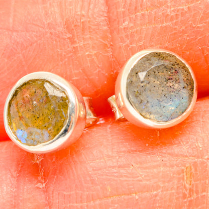 Labradorite Earrings handcrafted by Ana Silver Co - EARR427261