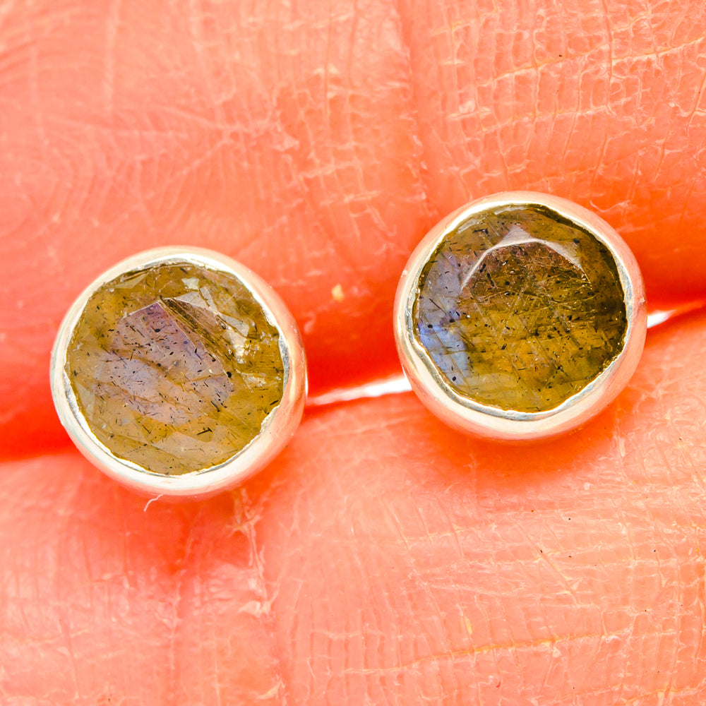 Labradorite Earrings handcrafted by Ana Silver Co - EARR427267