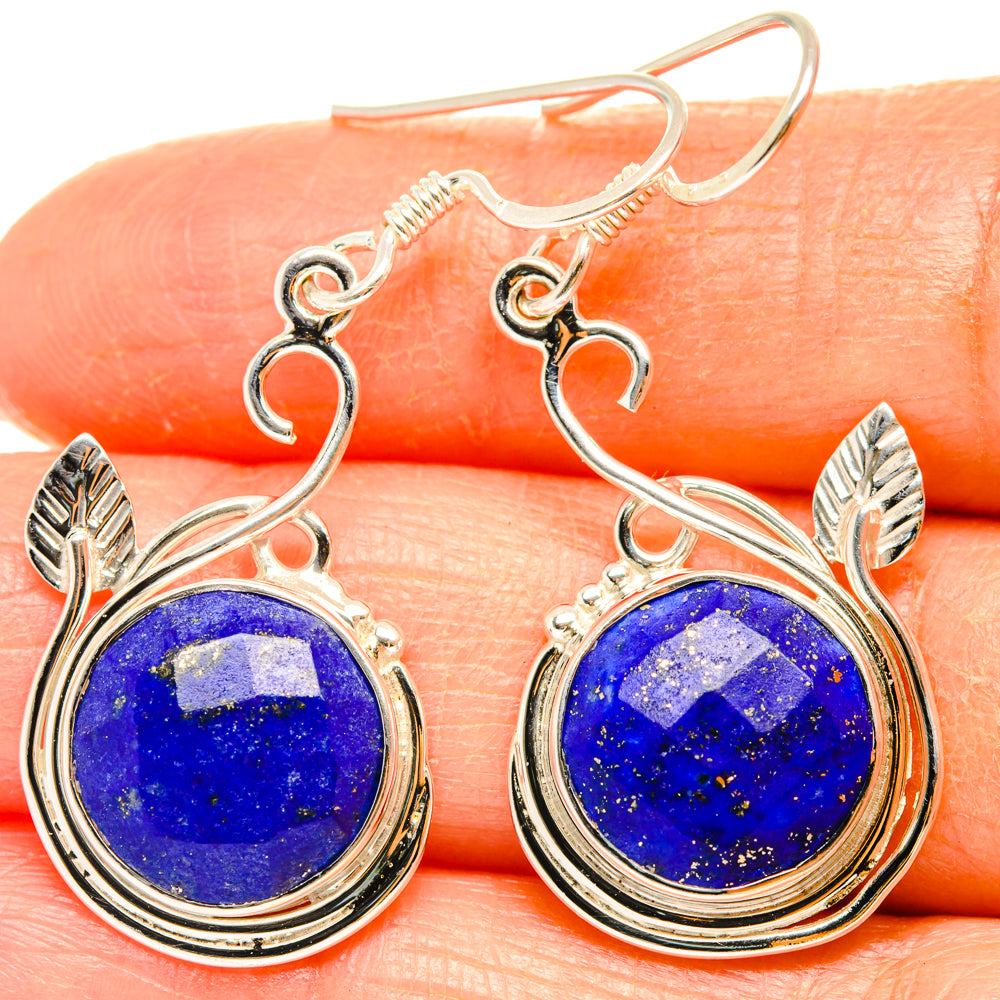 Lapis Lazuli Earrings handcrafted by Ana Silver Co - EARR427291