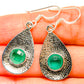 Green Onyx Earrings handcrafted by Ana Silver Co - EARR427292