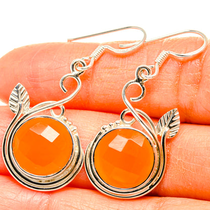 Carnelian Earrings handcrafted by Ana Silver Co - EARR427296