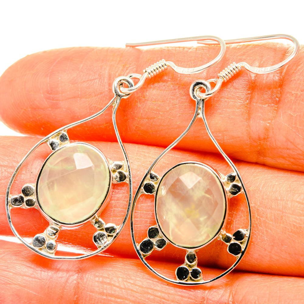 Prehnite Earrings handcrafted by Ana Silver Co - EARR427302