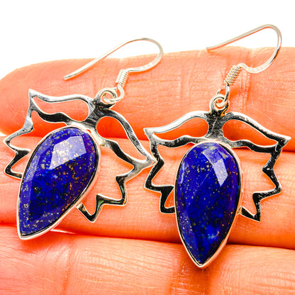Lapis Lazuli Earrings handcrafted by Ana Silver Co - EARR427303