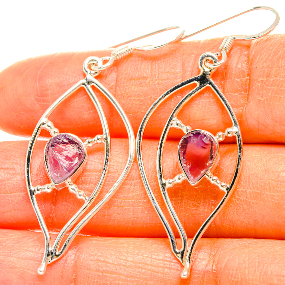 Amethyst Earrings handcrafted by Ana Silver Co - EARR427360