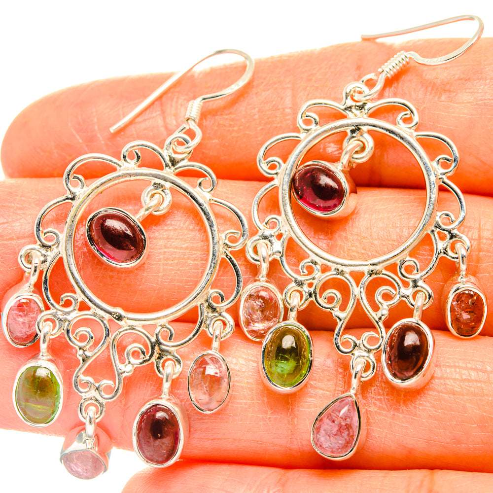 Tourmaline Earrings handcrafted by Ana Silver Co - EARR427379