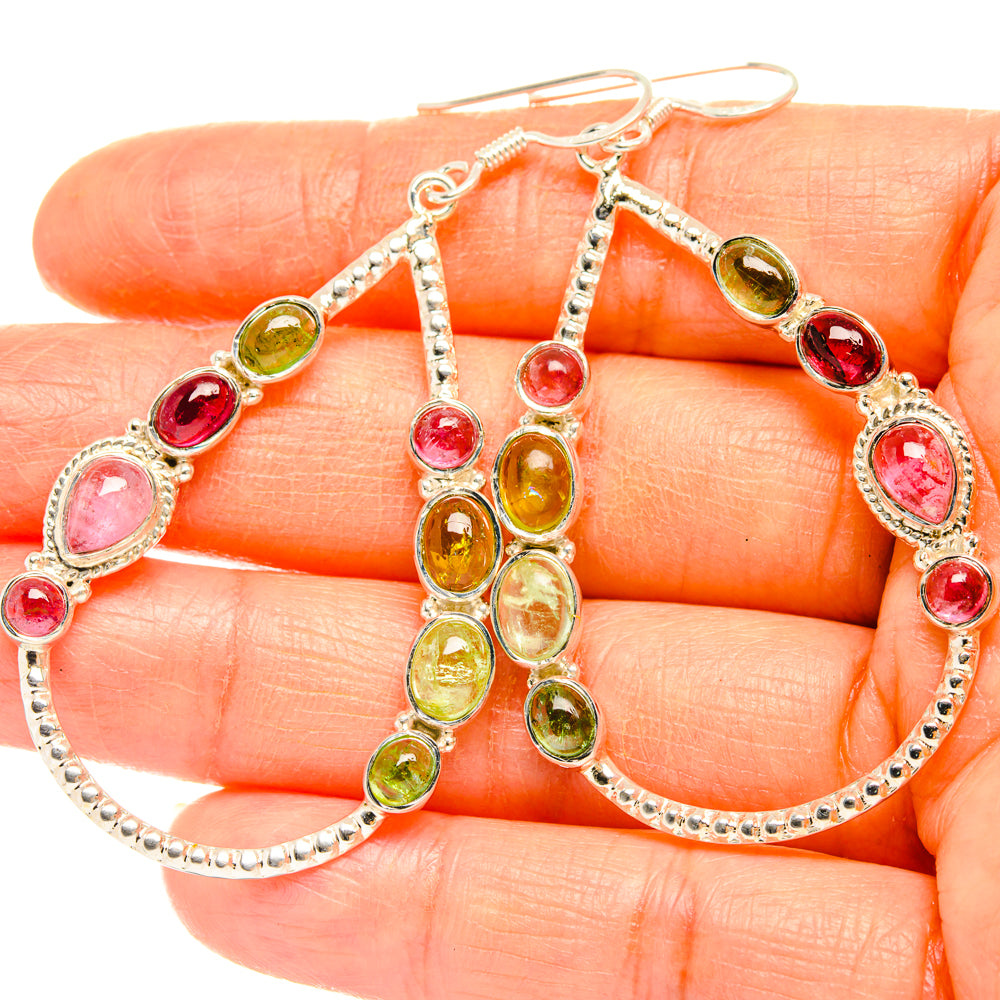 Tourmaline Earrings handcrafted by Ana Silver Co - EARR427382