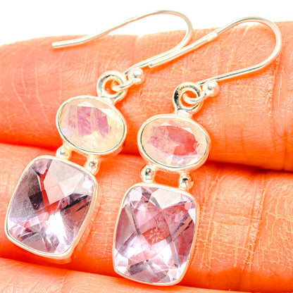 Kunzite Earrings handcrafted by Ana Silver Co - EARR427389