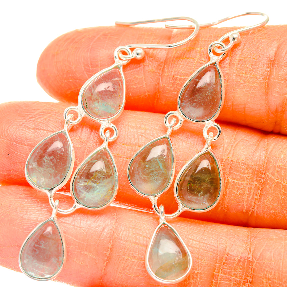 Aquamarine Earrings handcrafted by Ana Silver Co - EARR427397
