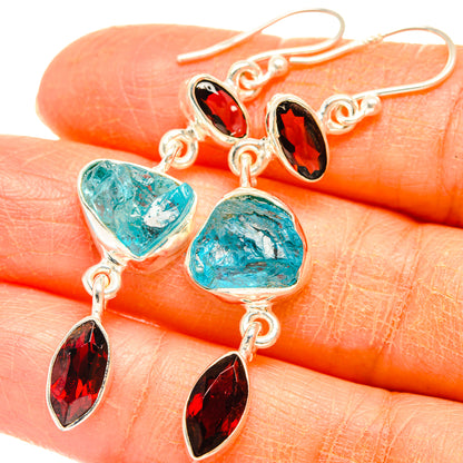 Apatite Earrings handcrafted by Ana Silver Co - EARR427400