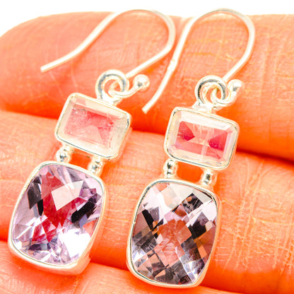 Kunzite Earrings handcrafted by Ana Silver Co - EARR427402
