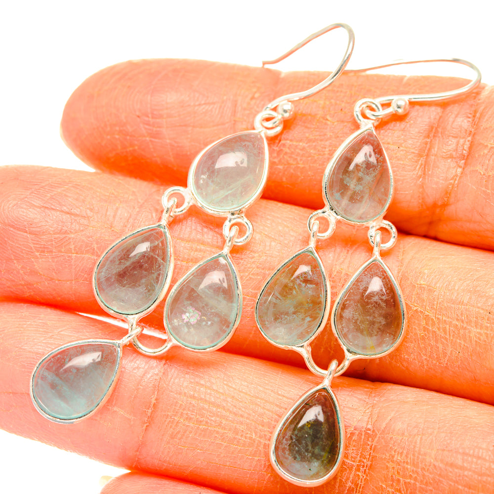 Aquamarine Earrings handcrafted by Ana Silver Co - EARR427408