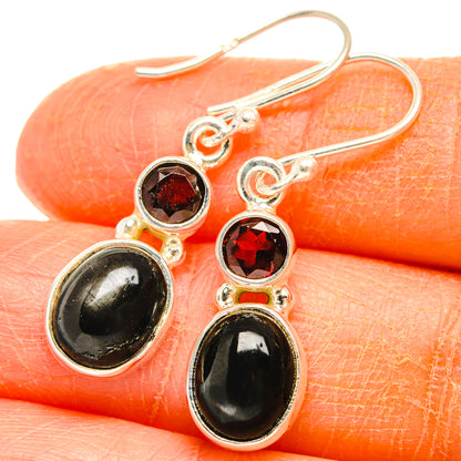 Star Diopside Earrings handcrafted by Ana Silver Co - EARR427414