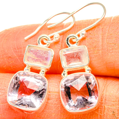 Kunzite Earrings handcrafted by Ana Silver Co - EARR427417
