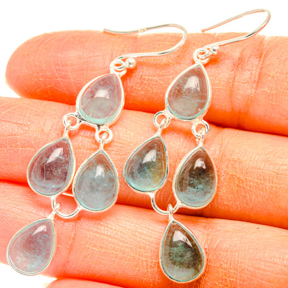 Aquamarine Earrings handcrafted by Ana Silver Co - EARR427425