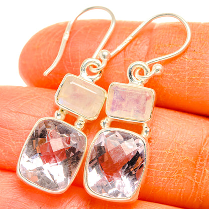 Kunzite Earrings handcrafted by Ana Silver Co - EARR427436