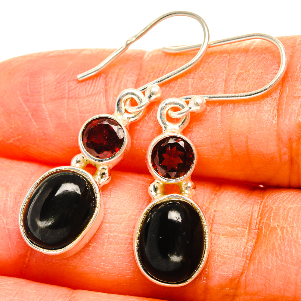 Star Diopside Earrings handcrafted by Ana Silver Co - EARR427438