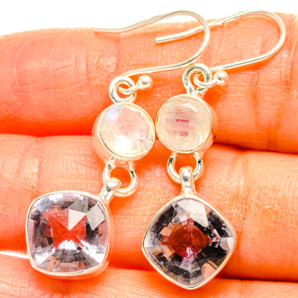 Kunzite Earrings handcrafted by Ana Silver Co - EARR427452