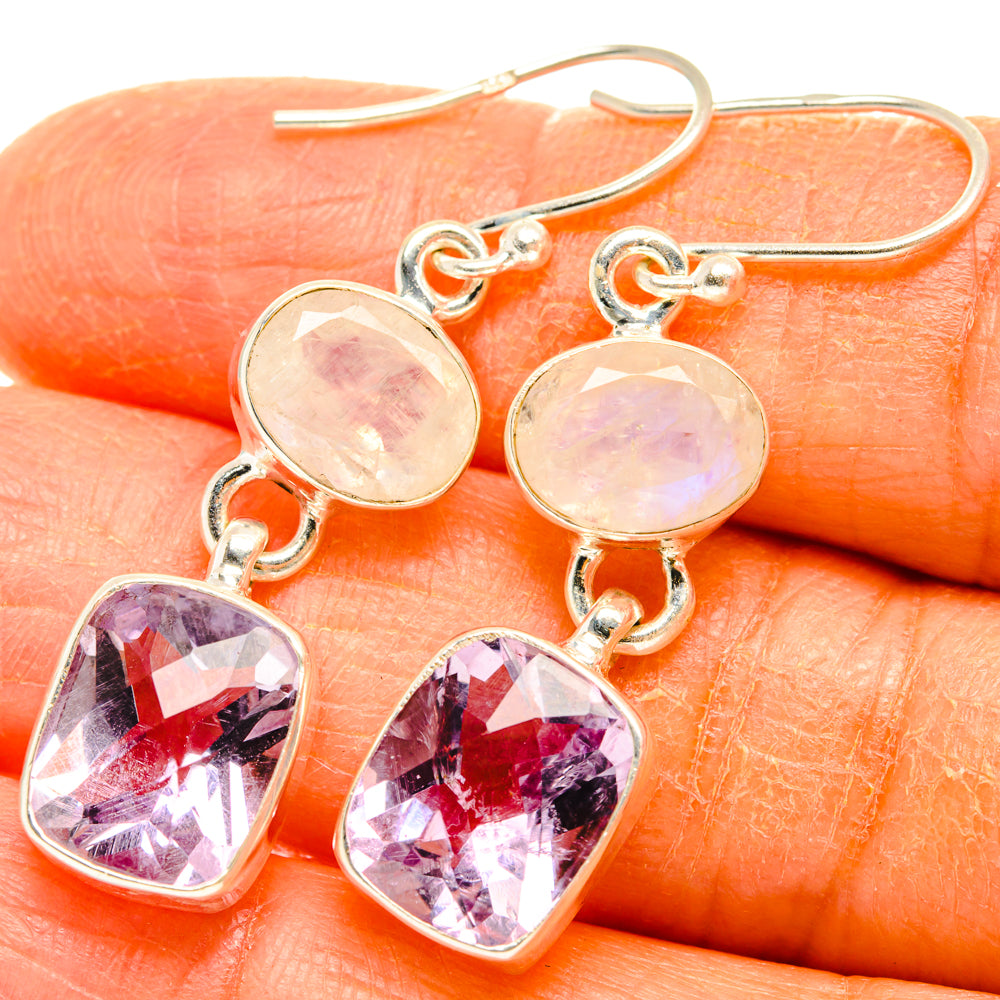 Amethyst Earrings handcrafted by Ana Silver Co - EARR427458