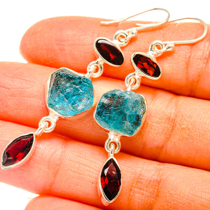 Apatite Earrings handcrafted by Ana Silver Co - EARR427469
