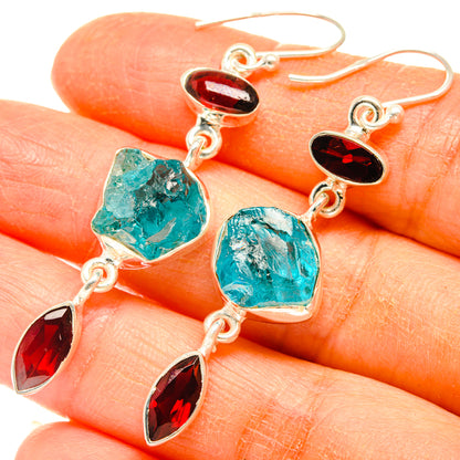 Apatite Earrings handcrafted by Ana Silver Co - EARR427482