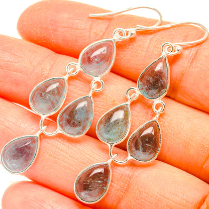 Aquamarine Earrings handcrafted by Ana Silver Co - EARR427485