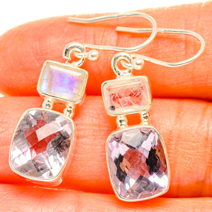 Kunzite Earrings handcrafted by Ana Silver Co - EARR427490