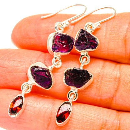 Amethyst Earrings handcrafted by Ana Silver Co - EARR427496