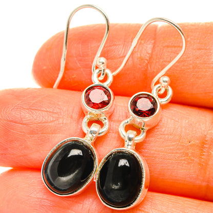 Star Diopside Earrings handcrafted by Ana Silver Co - EARR427499