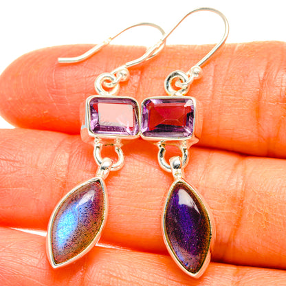 Labradorite Earrings handcrafted by Ana Silver Co - EARR427500
