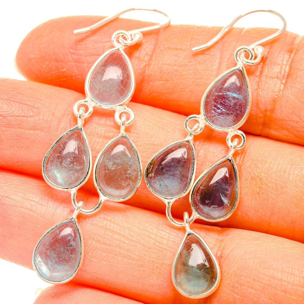 Aquamarine Earrings handcrafted by Ana Silver Co - EARR427522