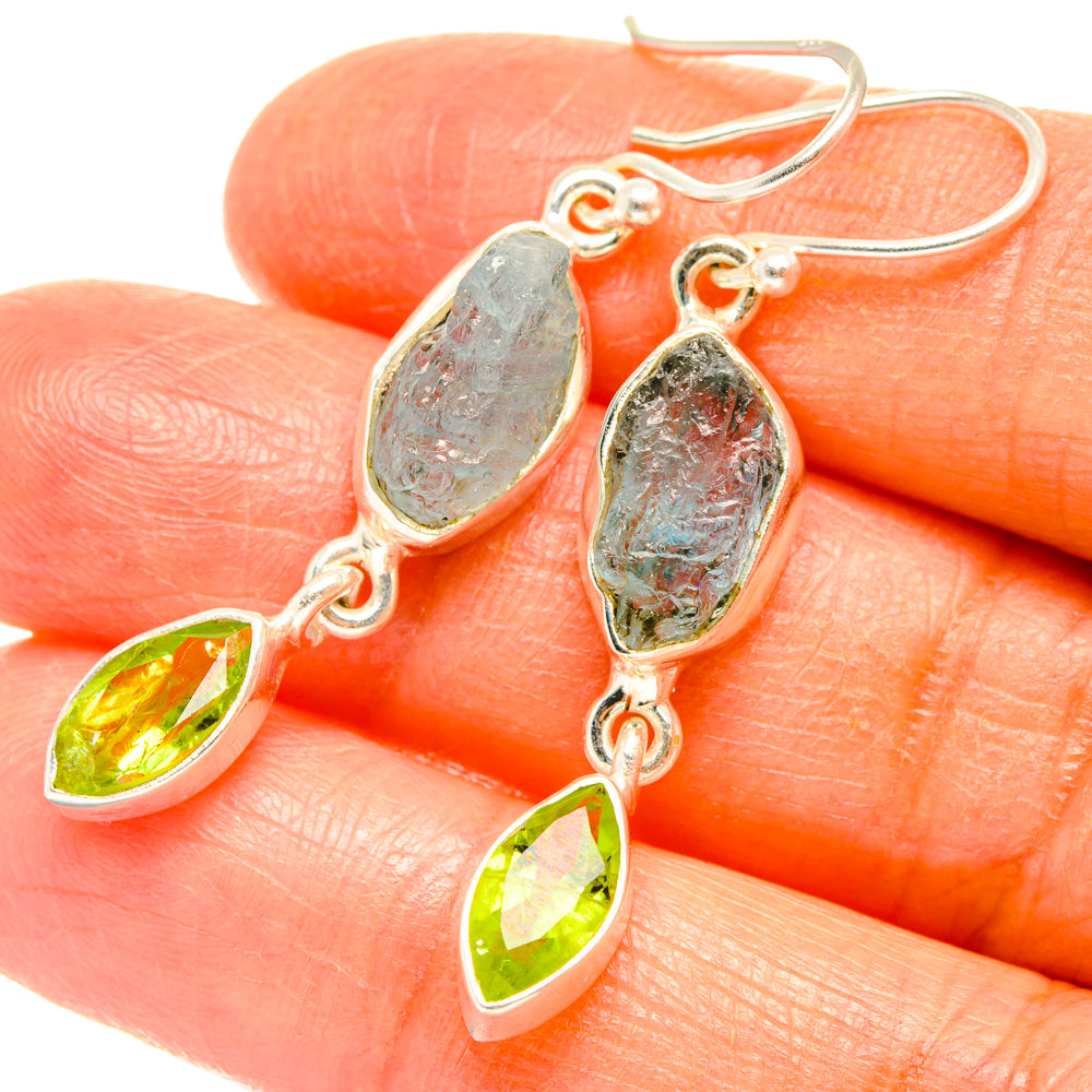 Aquamarine Earrings handcrafted by Ana Silver Co - EARR427538