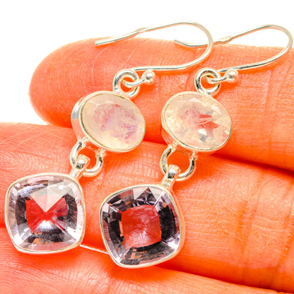 Kunzite Earrings handcrafted by Ana Silver Co - EARR427539