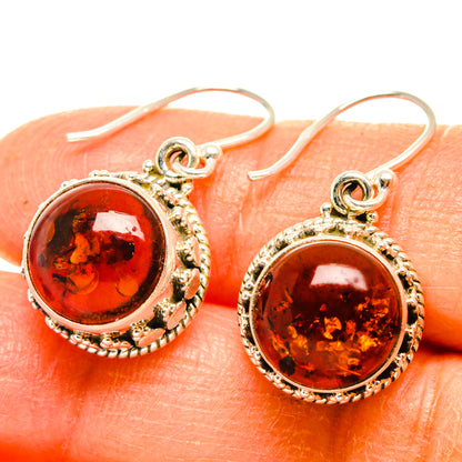 Baltic Amber Earrings handcrafted by Ana Silver Co - EARR427543