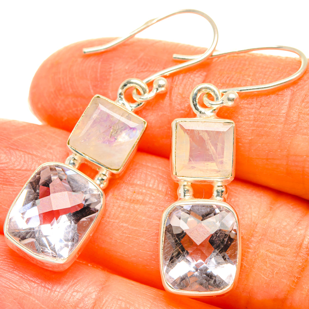 Kunzite Earrings handcrafted by Ana Silver Co - EARR427549